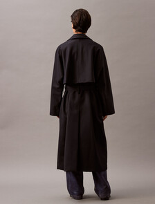 Wool Twill Trench Coat, Vulcan var.566, hi-res