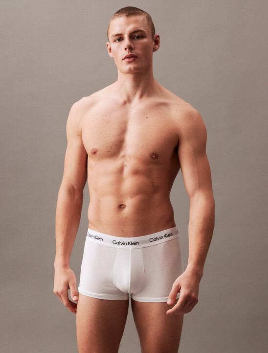 Cotton Stretch 3-Pack Low Rise Trunk