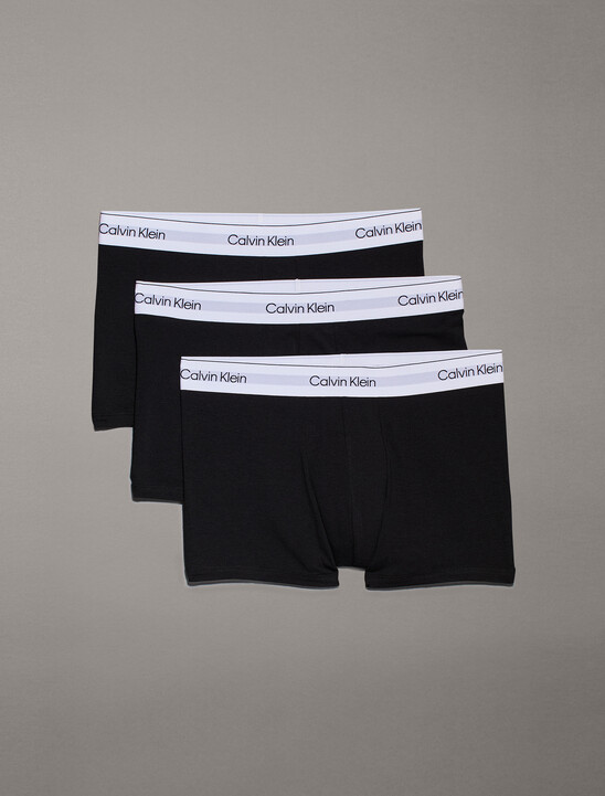 Icon Cotton Stretch Trunks 3 Pack