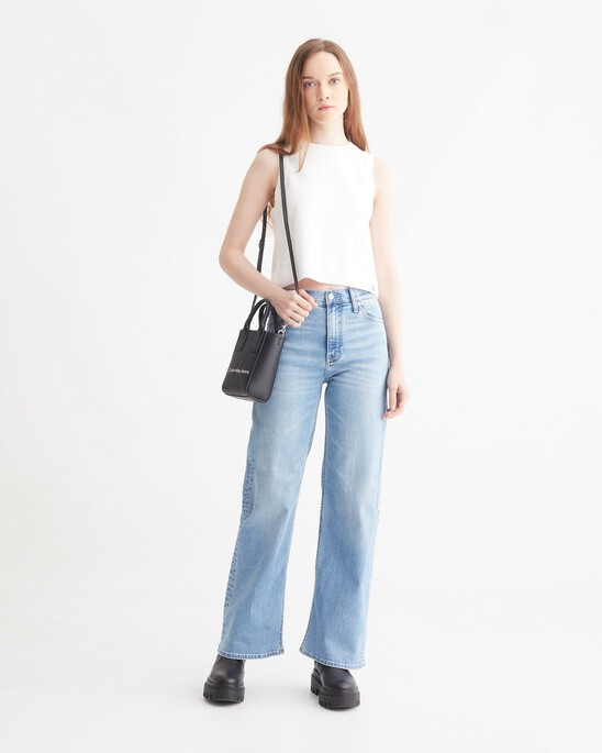 37.5 Light Blue Wide Leg Jeans