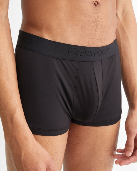 CK BLACK COOLING LOW RISE TRUNKS