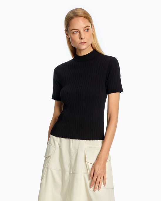 PREMIUM RIB KNIT TOP
