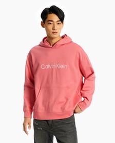 HERO LOGO TERRY HOODIE, RAPTURE ROSE-67, hi-res
