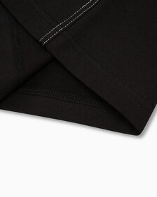 Modern Workwear Contrast Topstitch Tee, Ck Black, hi-res