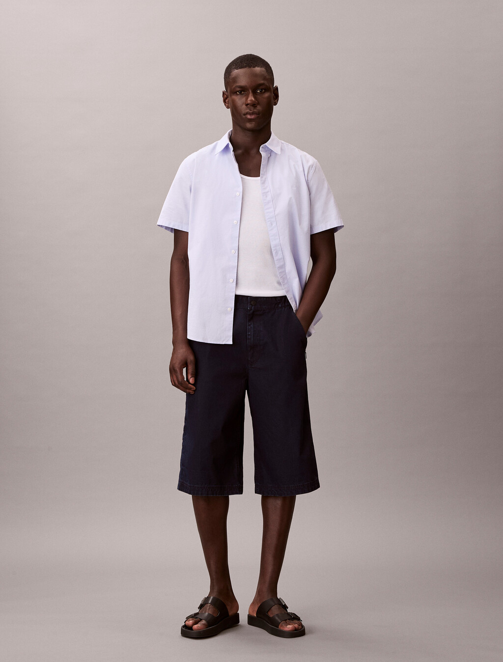 Nylon Denim Long Challenger Short, CHALLENGER, hi-res