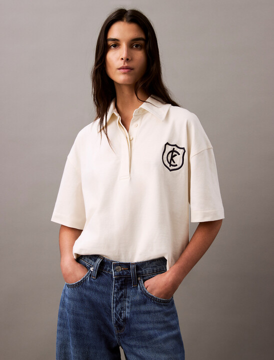 Cotton Jersey Logo Polo Shirt
