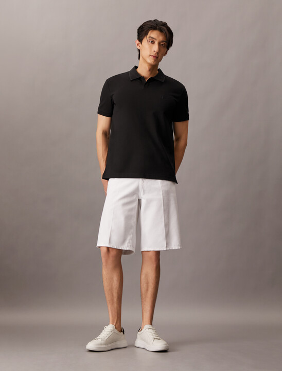 Denim Trouser Shorts