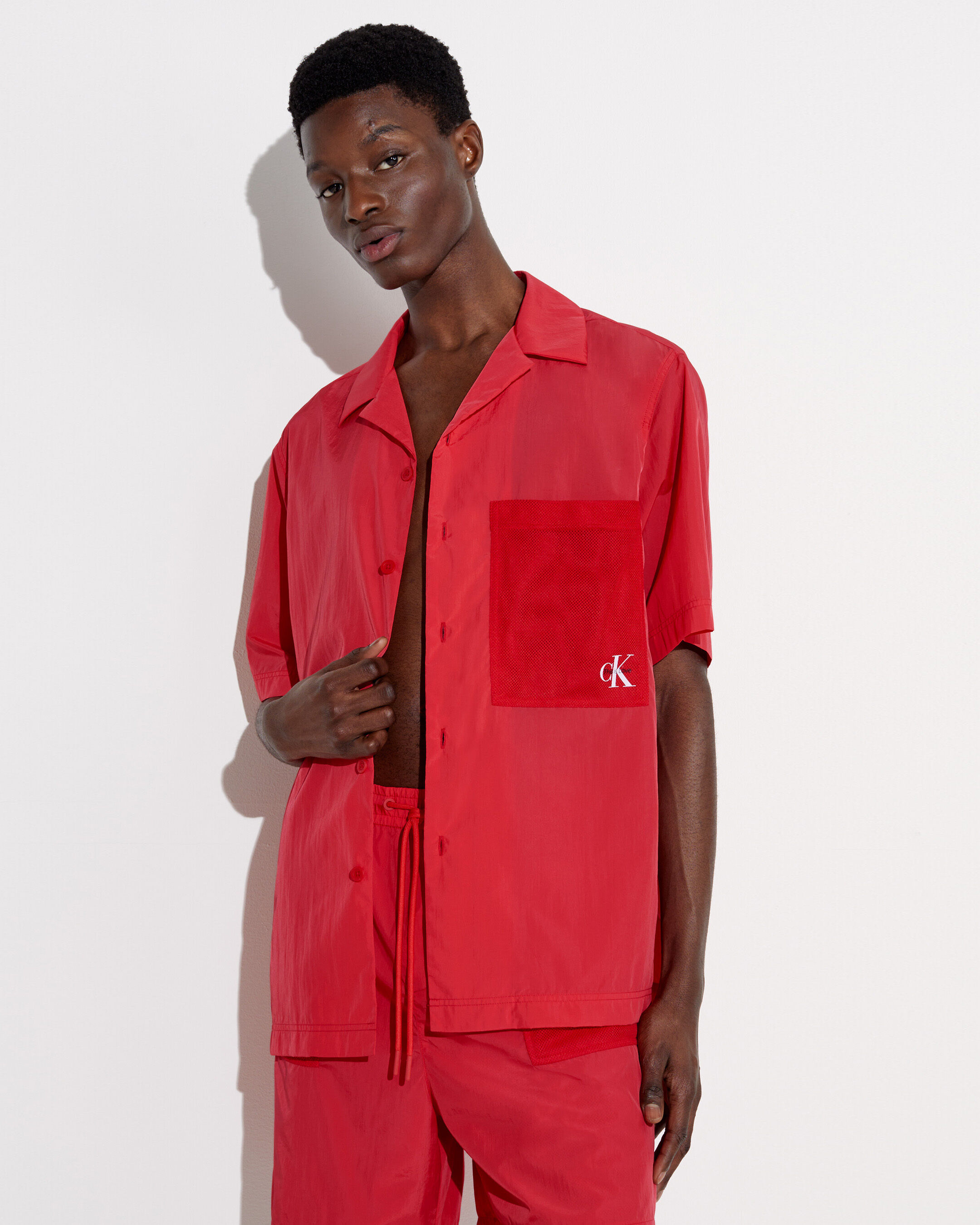 Red hotsell short sleeve