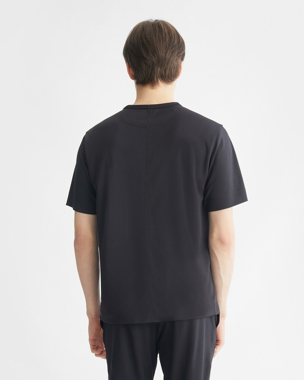 LOGO GYM T-SHIRT, BLACK BEAUTY, hi-res