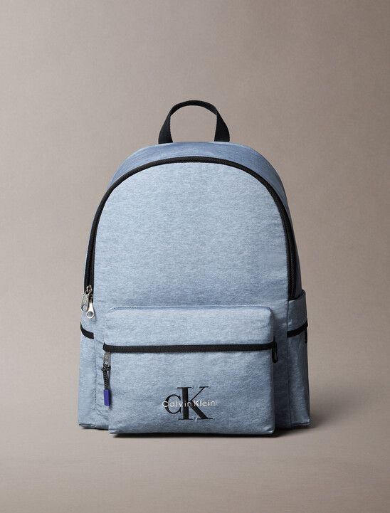 Bold Logo Nylon Round Backpack