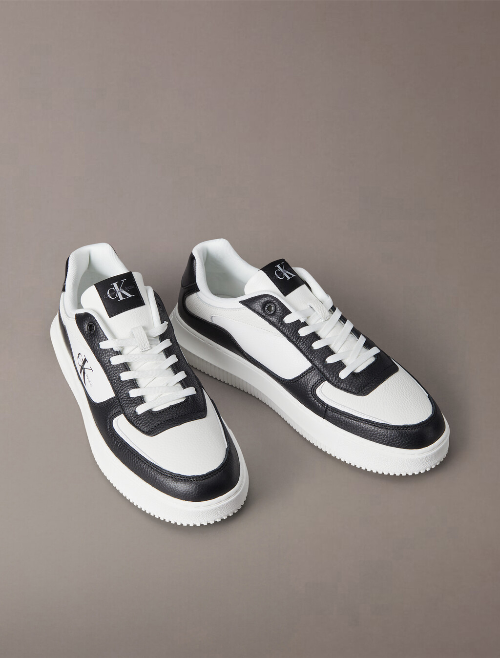 Chunky Cupsole Sneaker, Black/Bright White, hi-res