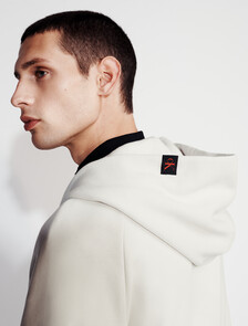 Lux Terry Zip Hoodie, Chalk, hi-res