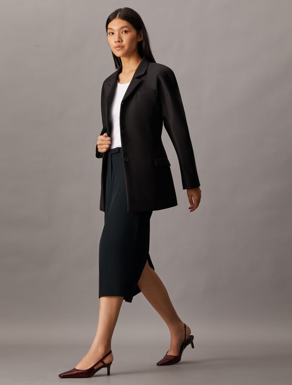 Hero Pencil Skirt, Black, hi-res