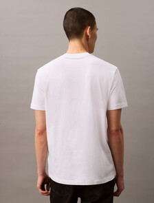 Regular Institutional Logo Tee, Brilliant White, hi-res