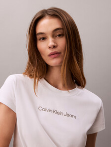 Institutional Baby Tee, Bright White, hi-res