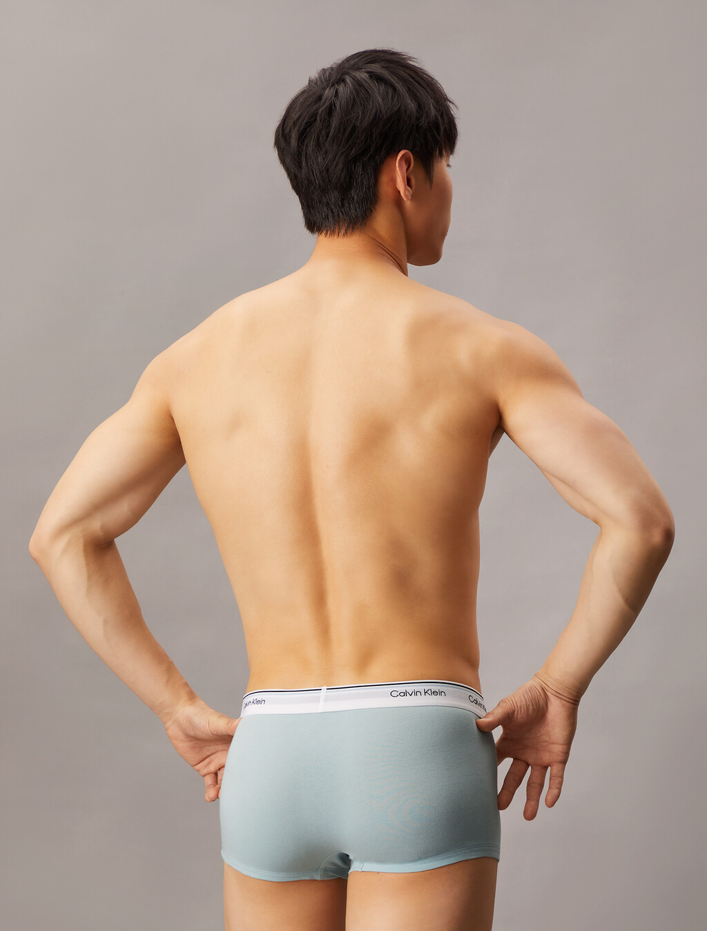 Cotton Stretch Balance Low Rise Trunks 3 Pack, Wolf Grey/Blue Shadow/Sterling Blue, hi-res