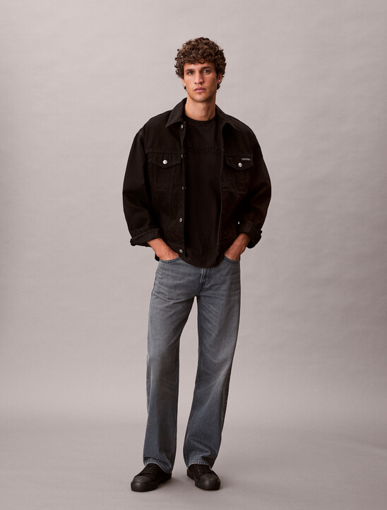 Relaxed Embossed Logo Tee