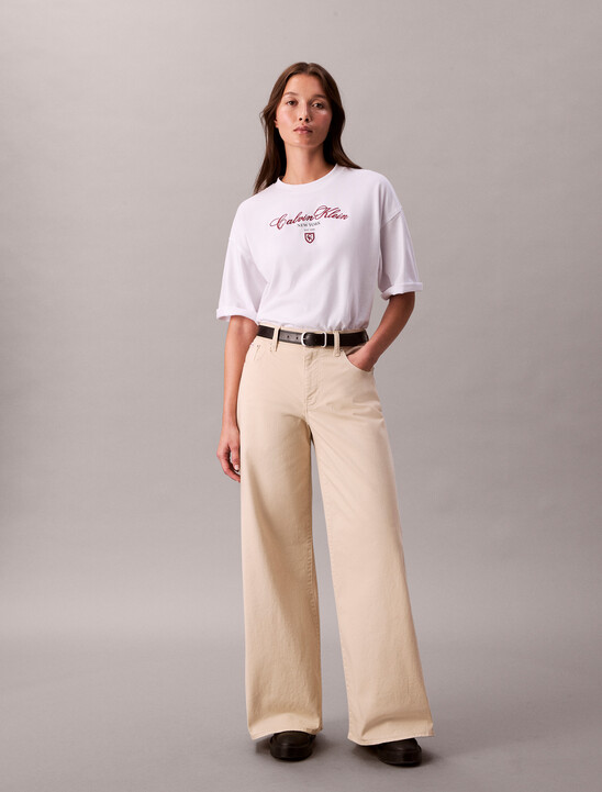 Script Logo Graphic Relaxed T-Shirt