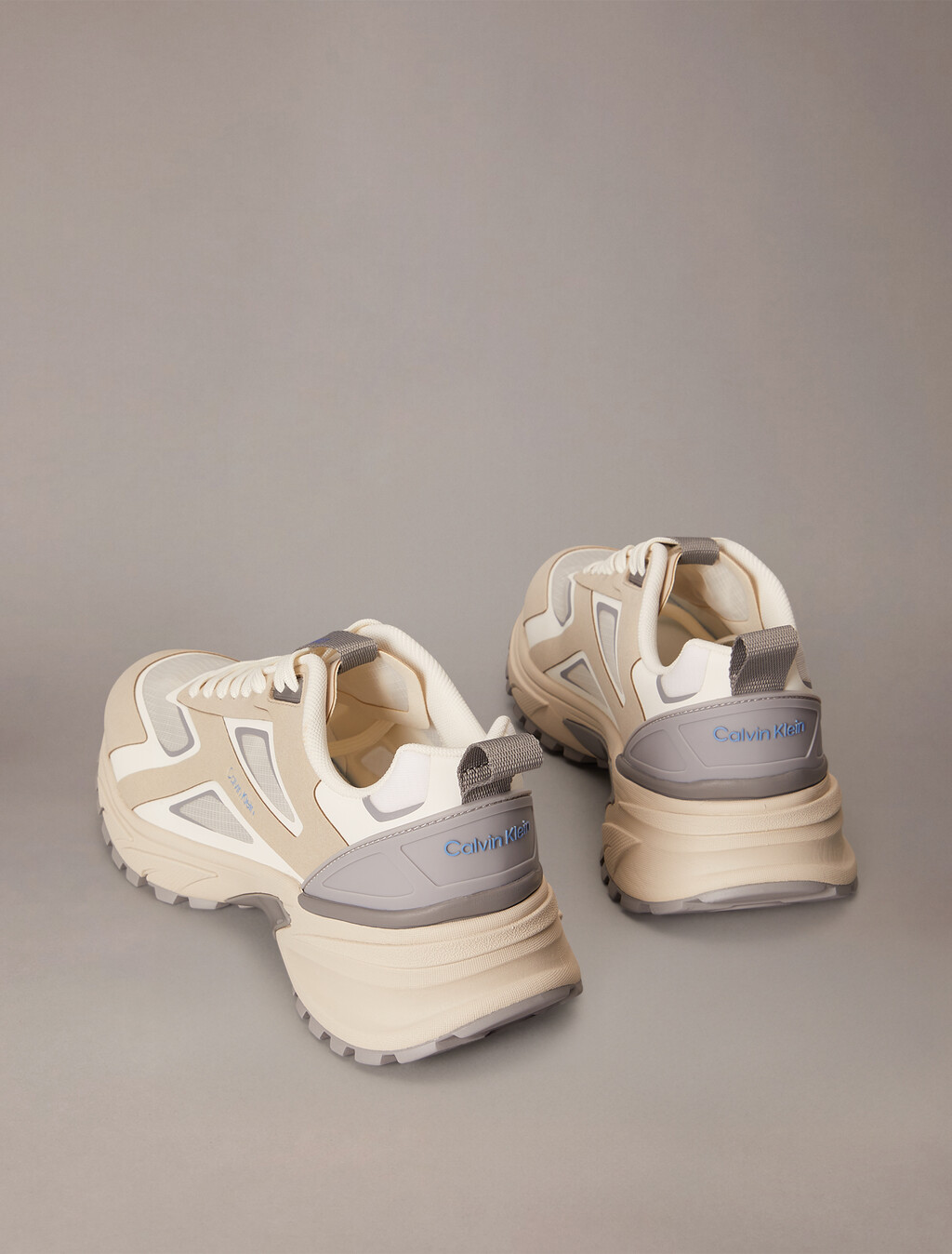 Trailblazer &mdash; Ripstop Runner Trainers, Oatmeal/Marshmallow/Cloudburst, hi-res