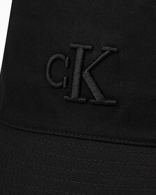 Organic Cotton Bucket Hat, BLACK, hi-res