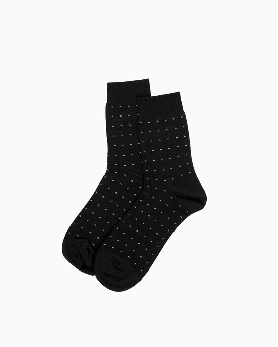 Women's 1 Pack Back Pin Dot Socks