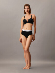 Invisibles Push Up Plunge Bra, Black, hi-res