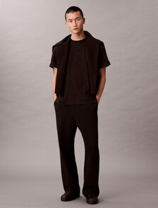 Relaxed Premium Interlock Emblem Logo T-Shirt, Black, hi-res