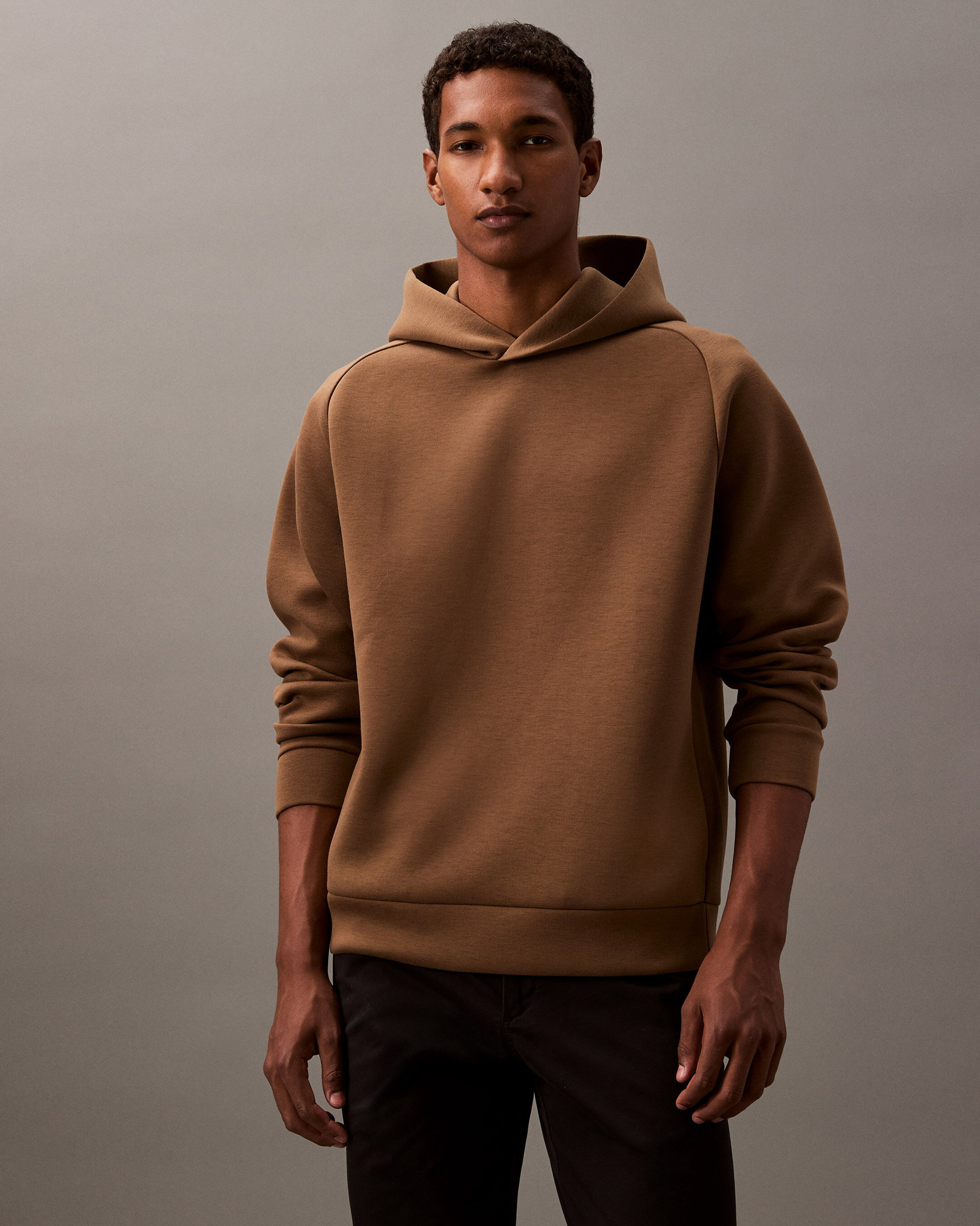 City Spacer Hoodie brown Calvin Klein Singapore