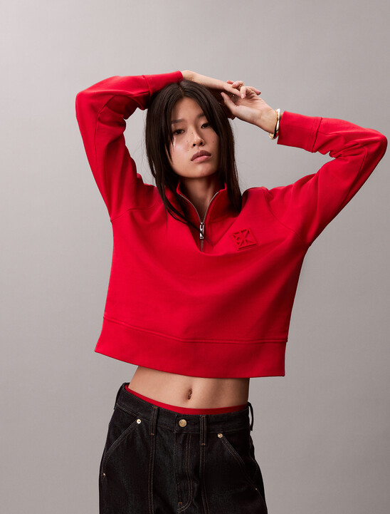 Lunar New Year Half Zip Pullover