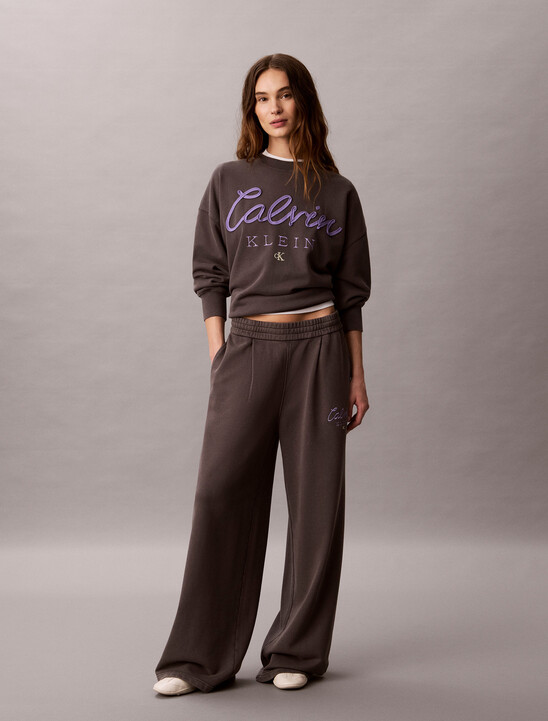 Pleated Sweatpants