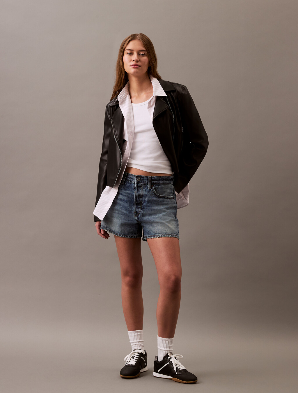 90's Denim Shorts, GOLD DUST, hi-res