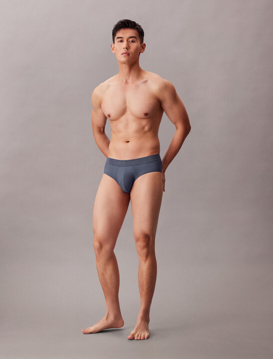 CK Black Microfiber Hip Brief