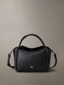 Monogram Shoulder Bag, Black, hi-res