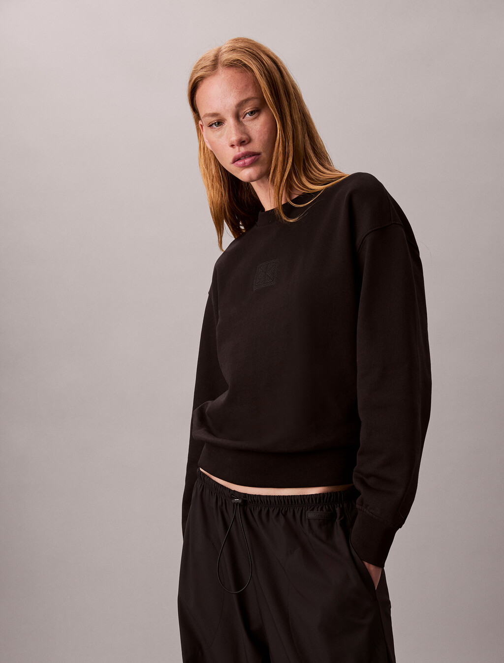 Premium Terry Sweatshirt, Black, hi-res