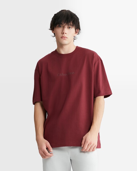 Calvin Logo Crew Neck Tee