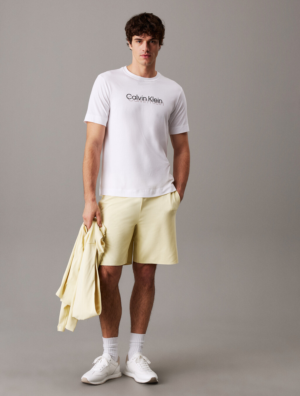 Essentials Short Sleeve Tee, Classic White, hi-res