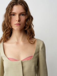 Camille Jacket, Hay, hi-res