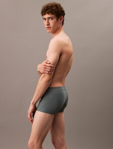 CK Black Low Rise Trunks, Blue Performance, hi-res