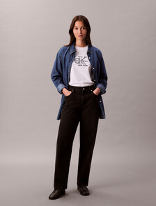 Shine Monologo Graphic Classic T-Shirt, Brilliant White, hi-res