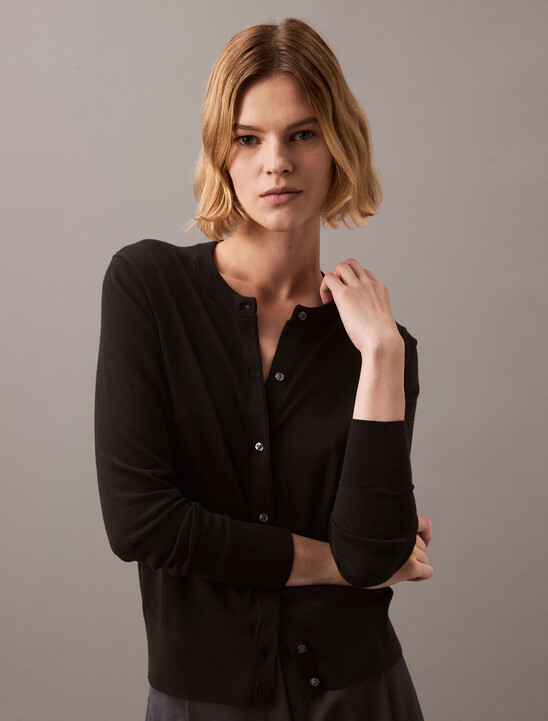 Tech Merino Cardigan
