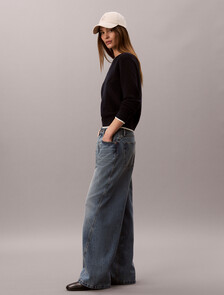 Twisted Low Rise Baggy Jeans, WORN ESSEX, hi-res