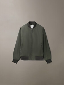 Hero Matte Classic Bomber Jacket, Beluga, hi-res