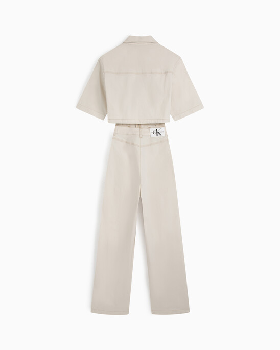 Utility Back Cut Out Jumpsuit