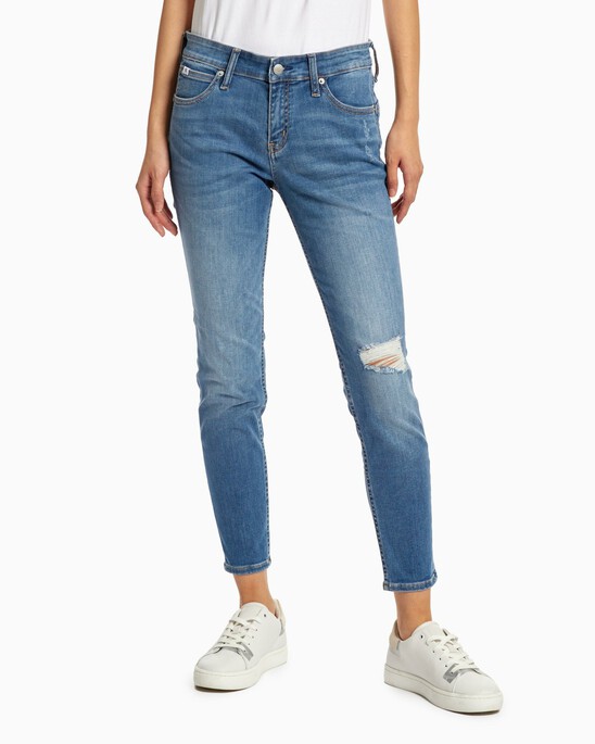 RECONSIDERED FOREVER STRETCH BODY ANKLE JEANS