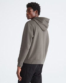 Archive Logo Zip Fleece Hoodie, Beluga, hi-res