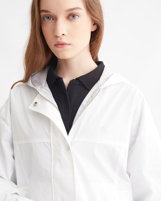 Winter Whites Windbreaker