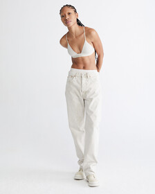 Standards Unbleached Marble Dye Straight Leg Jeans, Unbleached Marble Dye, hi-res
