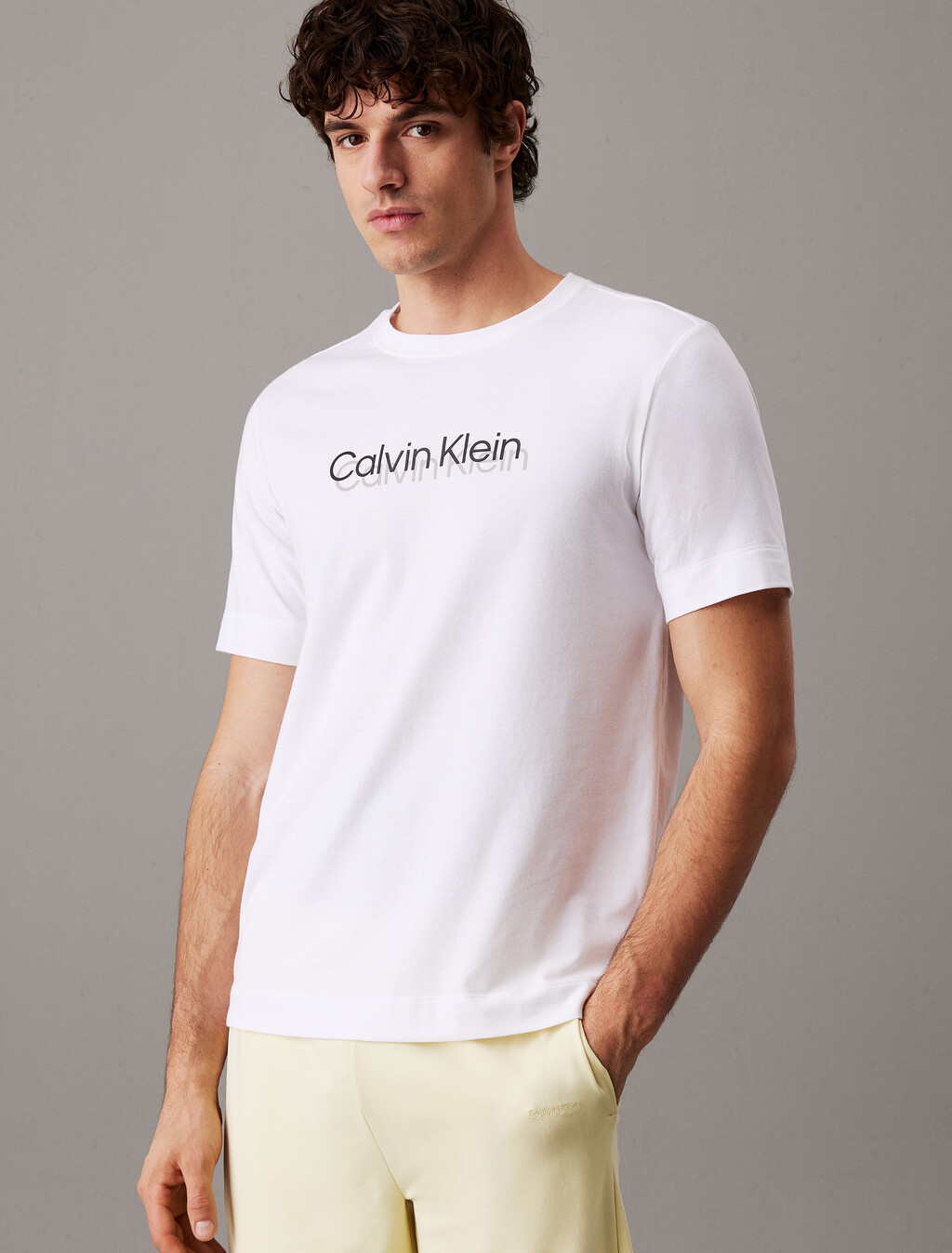 Essentials Short Sleeve Tee, Classic White, hi-res
