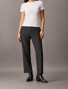 Refined Stretch Trousers, Endless Gray Melange, hi-res