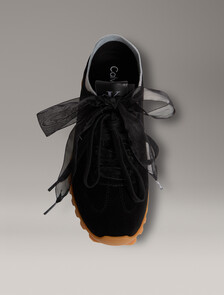 Murica - Suede Organza Runner Trainers, Ck Black, hi-res